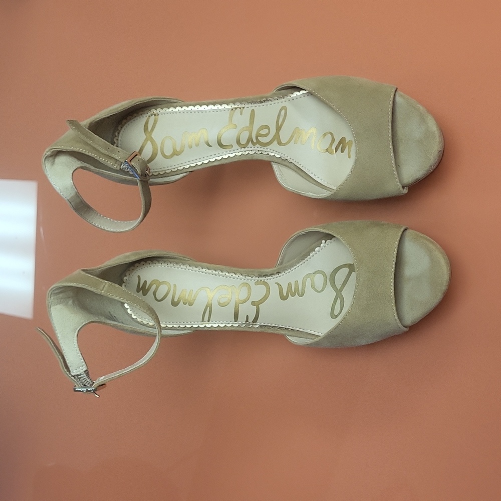 Sam Edelman Jerin Suede Platform Sandals
